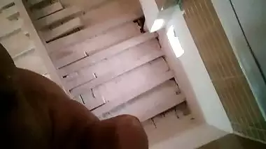 Shameless desi girl spreading ass in bath