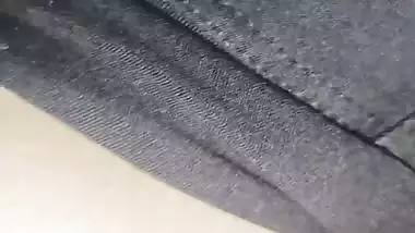 Busty milf opposes but enjoys being fingered by her Devar